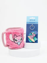 Next Pyramid International Lilo and Stitch Angel Mug & Keyring Gift Set Purple 22cm- Buy online at McGrocer