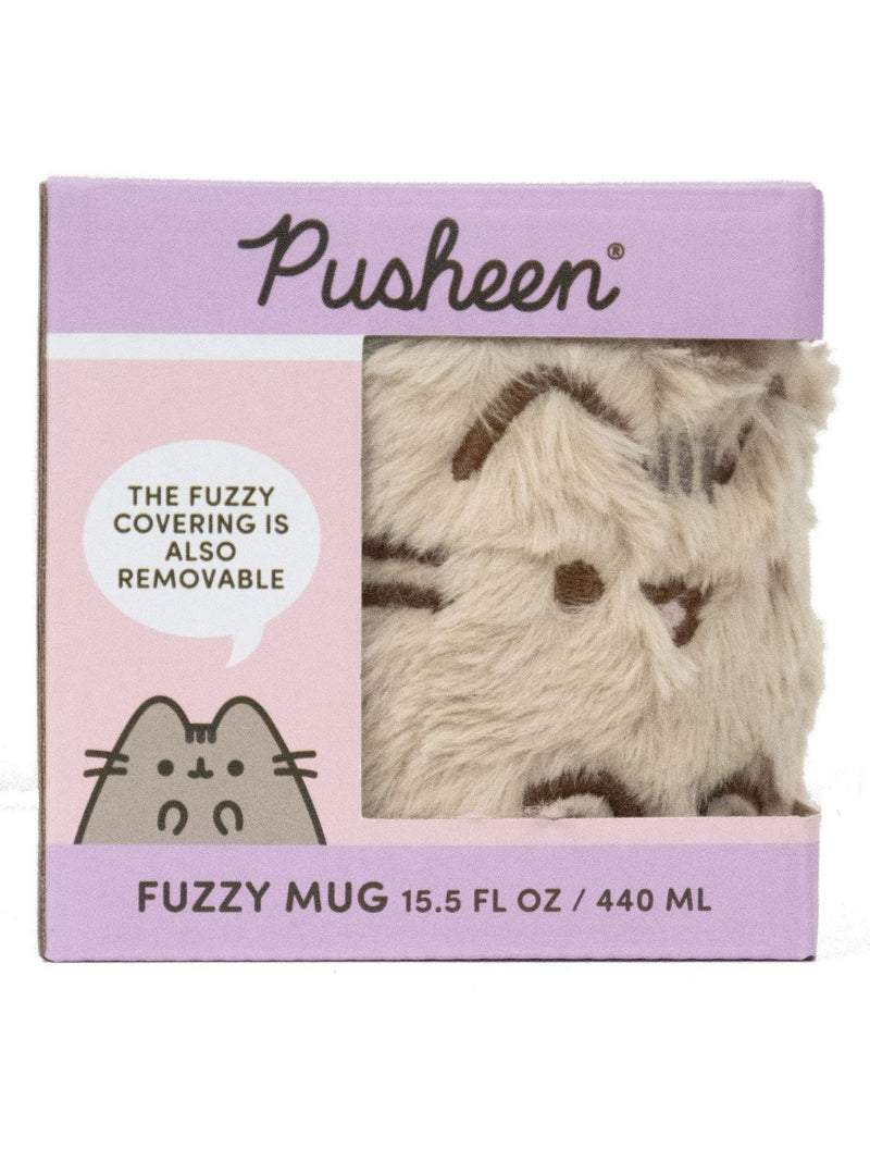 Pyramid International grey Pusheen mug and keychain gift set, imported from the UK