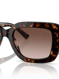 Ralph Lauren Nikki rectangle sunglasses brown gradient lenses, UK version