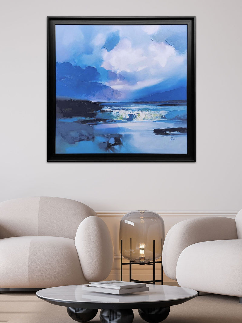 The Art Group framed canvas Blue Awe 68x88cm - British product