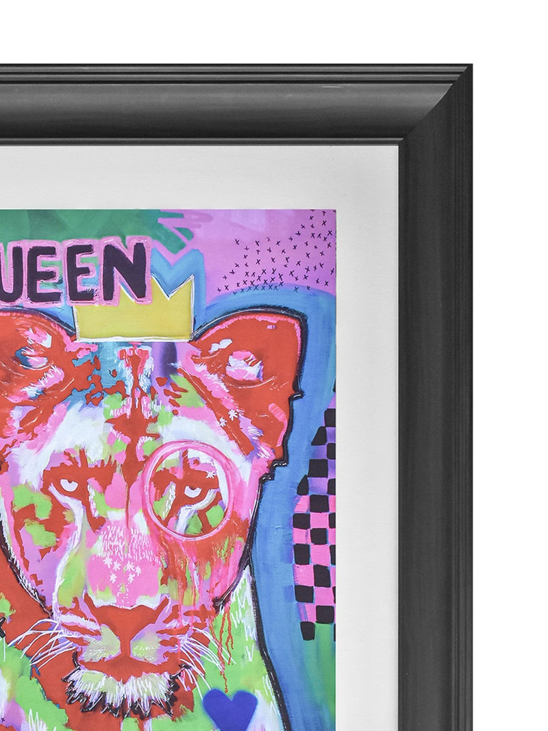 The Art Group Blue Queen wall art 60cm, imported from the UK
