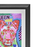 The Art Group Blue Queen wall art 60cm, imported from the UK