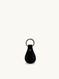 Apatchy black leather luggage tag and AirTag gift set - British product