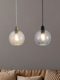 Searchlight smoke glass pendant ceiling light (British brand)