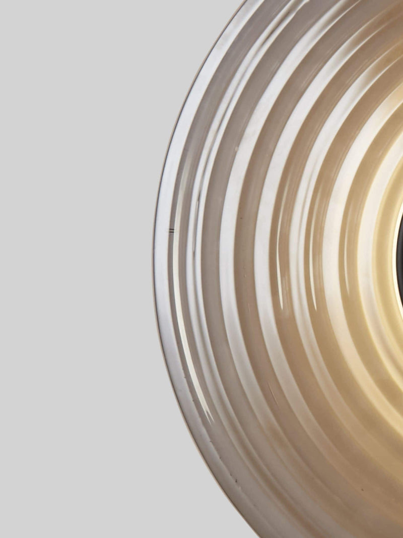 Searchlight black and smoke glass wall light 30cm (British brand)