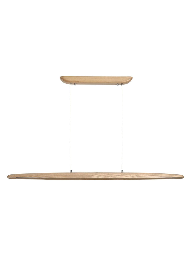 Searchlight natural LED wood pendant light 120cm (British brand)