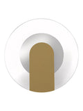 Searchlight Gold Glass Wall Light 23cm - British product
