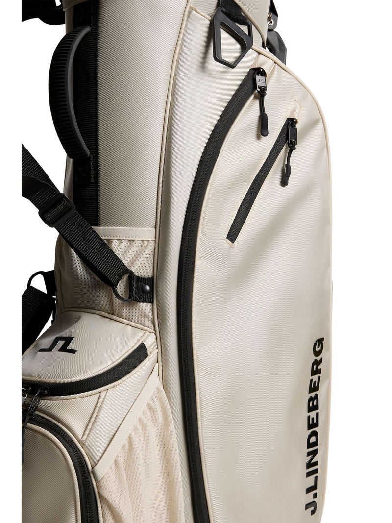 J.Lindeberg cream flare golf bag, imported from the UK