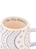 Cath Kidston Blue Spitalfields Silk Billie Mug stoneware, UK version