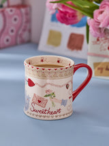 Next Cath Kidston Red Love Notes Mollie Stoneware Mug- Buy online at McGrocer