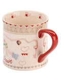 Cath Kidston Love Notes Mollie Mug stoneware - British product