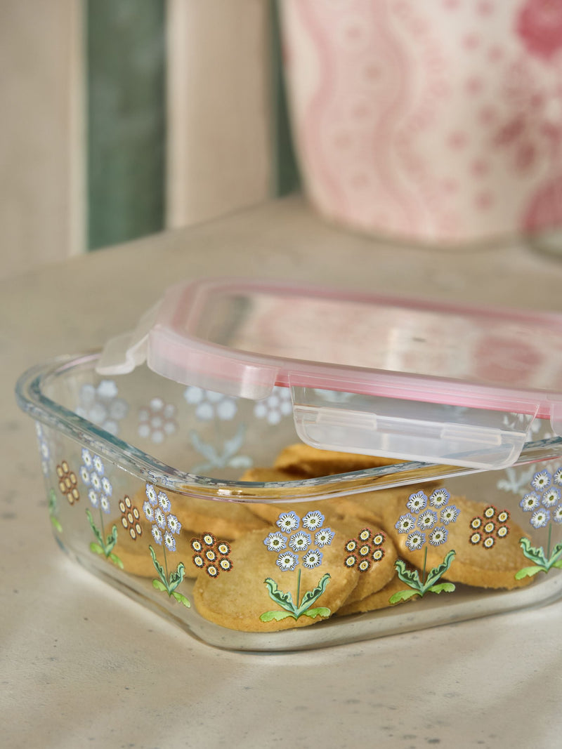 Cath Kidston pink Spitalfields Silk food container 1.2L, UK version