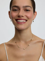 Next D.LOUISE Gold Tone Waterproof Bubble Heart Multi Necklace- Buy online at McGrocer
