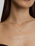 D.LOUISE gold tone mini heart necklace - British product