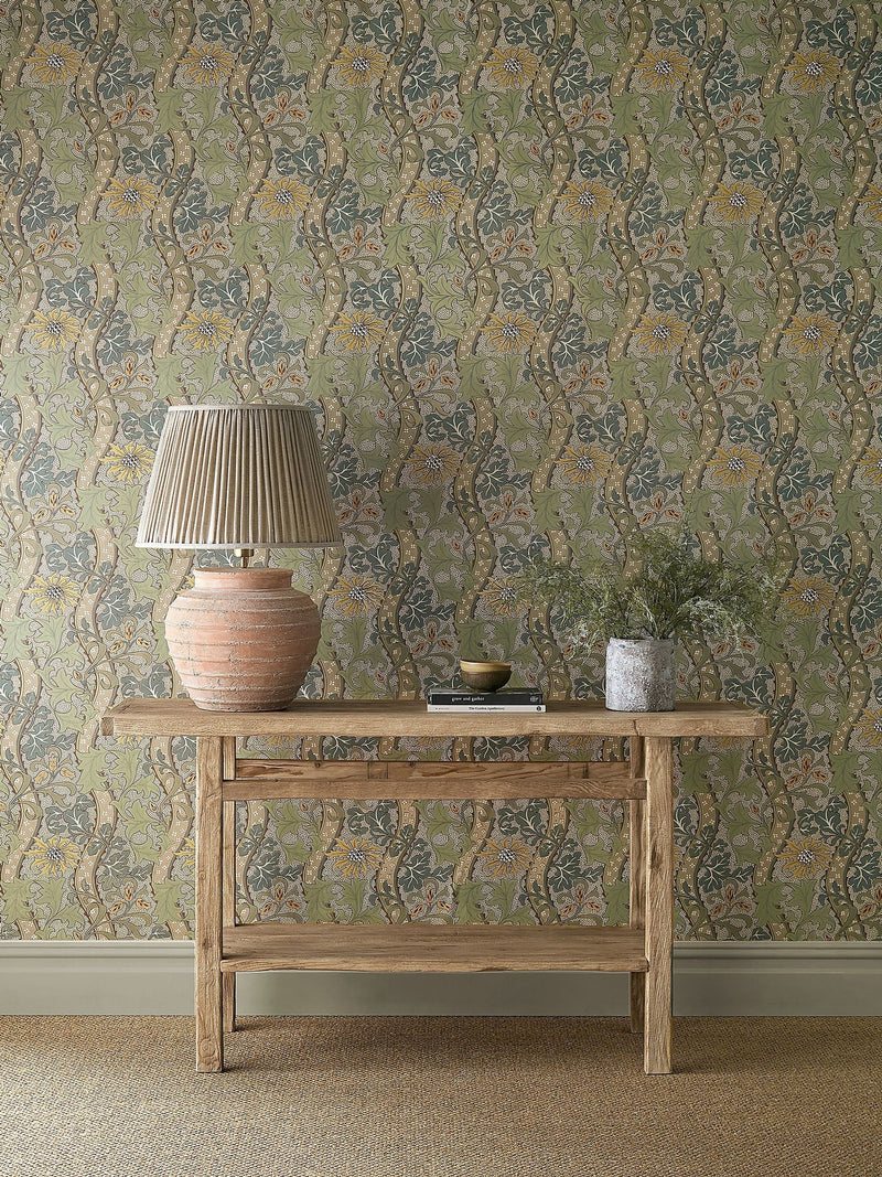 Morris & Co Cornflower wallpaper 10m roll, imported from the UK