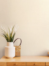 Next Hoopla Walls Parchment Tiny Ogee Wallpaper 10M- Buy online at McGrocer