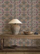 Next Morris & Co IndigoGold Walthamstow Unfinished Works 10M Wallpaper- Buy online at McGrocer