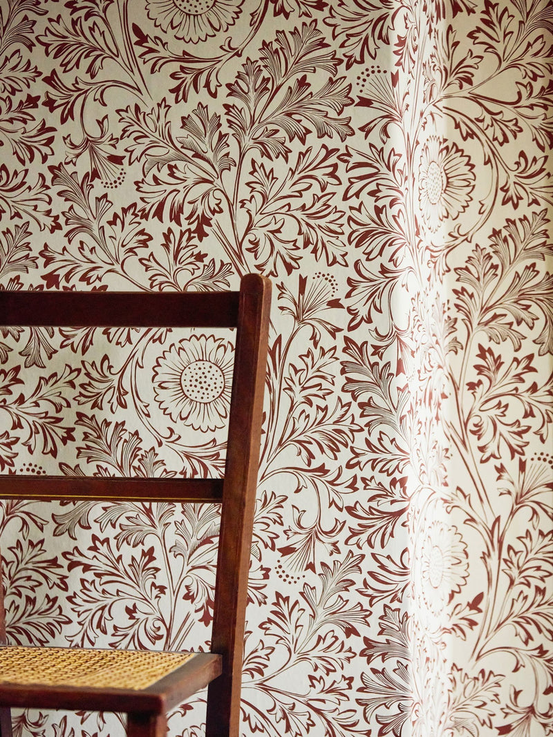 Morris & Co Chamomile wallpaper 10m roll, imported from the UK