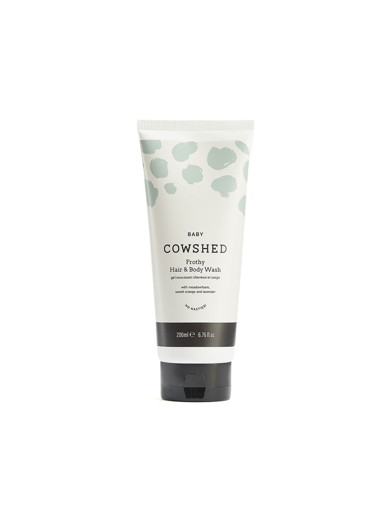 Cowshed baby frothy hair and body wash 200ml - British product
