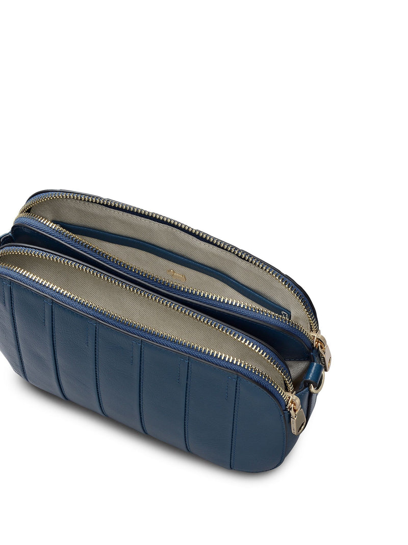 Radley blue Dukes Place stripe cross-body bag - British product