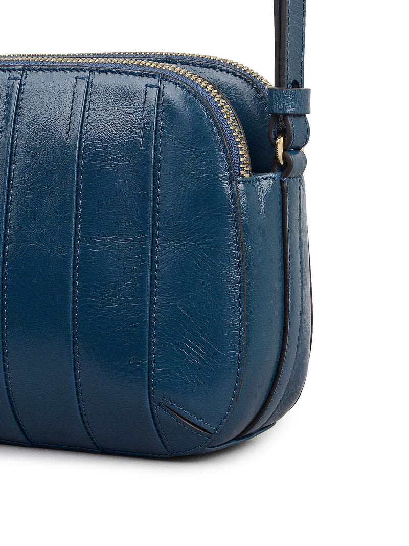Radley blue Dukes Place stripe cross-body bag - British product