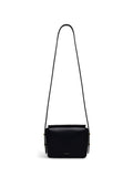 Radley Selina small cross-body bag in black leather, imported from the UK