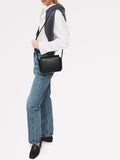 Radley Selina small cross-body bag in black leather, imported from the UK