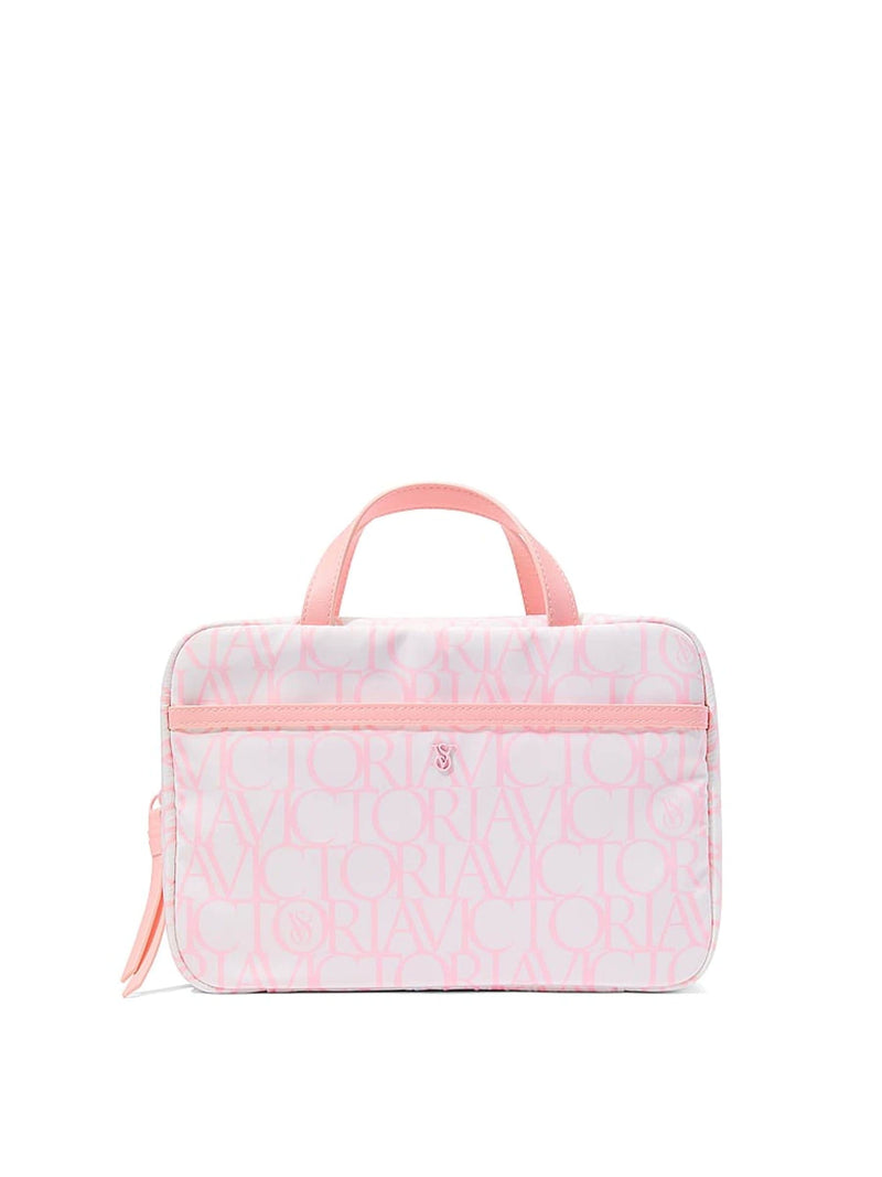 Victoria's Secret Pink Victoria Script travel case, imported from the UK