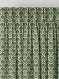 Land & Shore Green Dawn made to measure curtains (British brand)