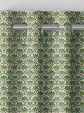 Land & Shore Green Dawn made to measure curtains (British brand)