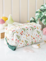 Next Something Different Taupe Fairy Folklore Print Makeup Bag- Buy online at McGrocer