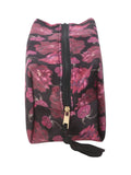 Something Different black dark romance floral print makeup bag, imported from the UK