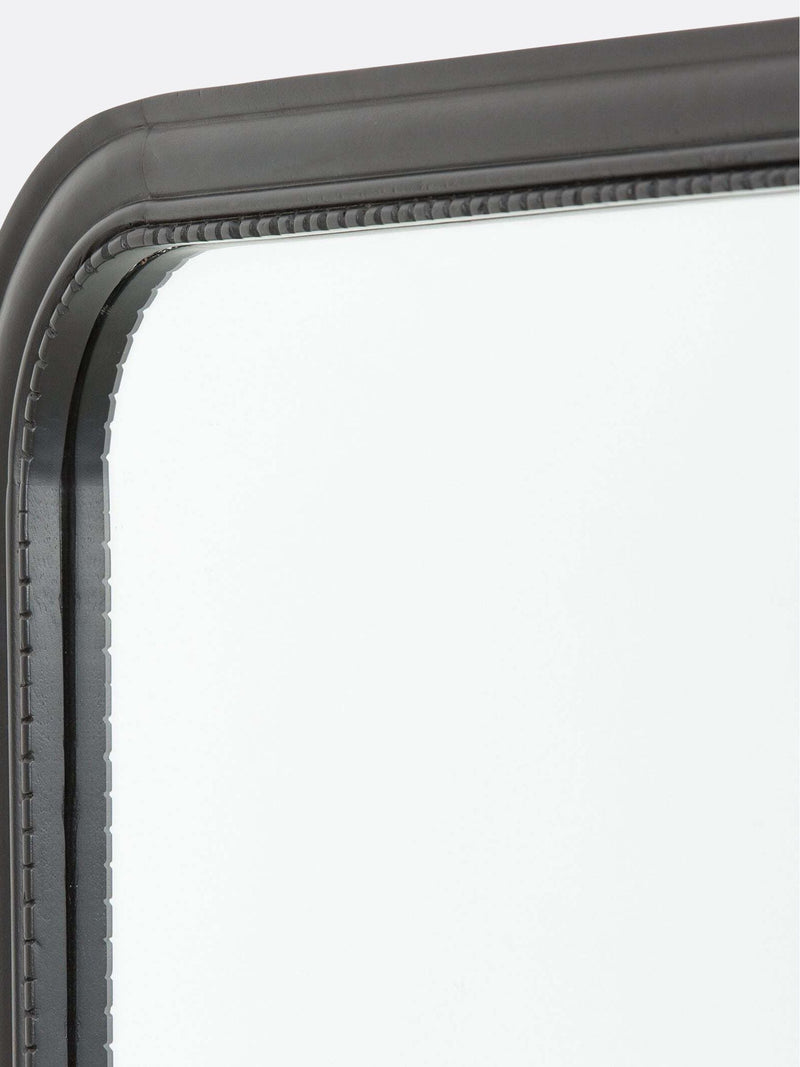 La Redoute Intérieurs black Afsan mirror 90x120cm, imported from the UK