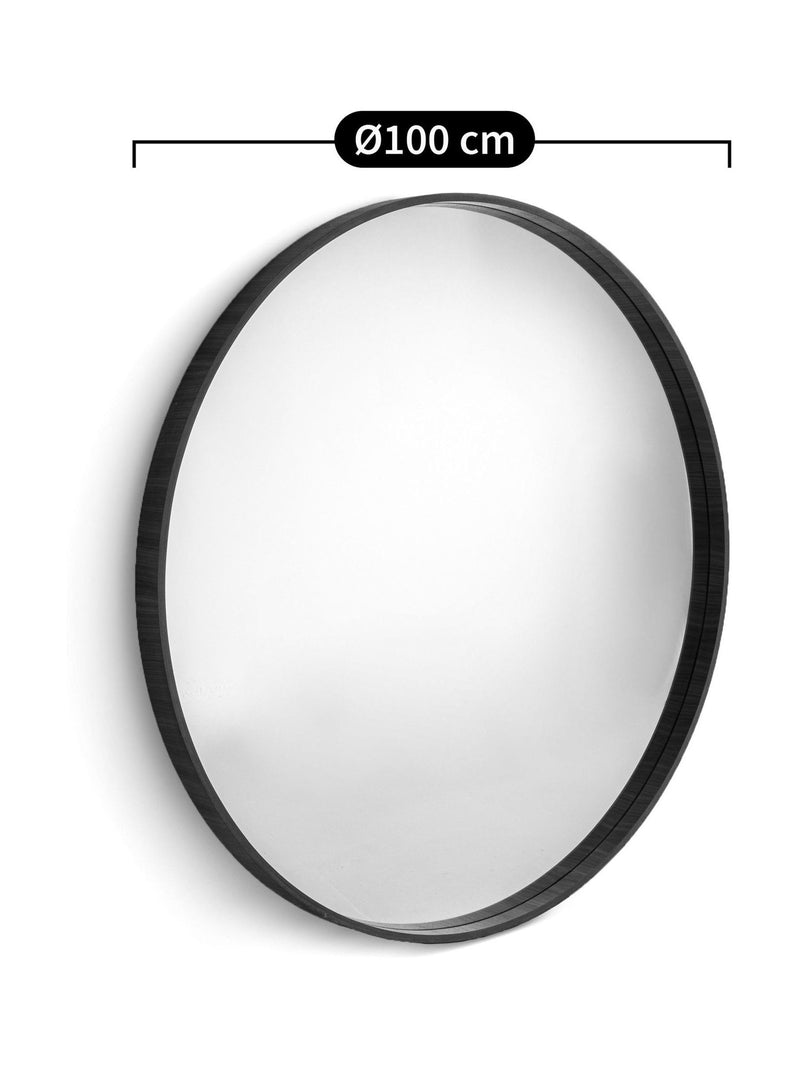 La Redoute Alaria round wall mirror 100cm diameter (British brand)
