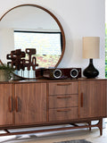 La Redoute Alaria round wall mirror 100cm diameter (British brand)