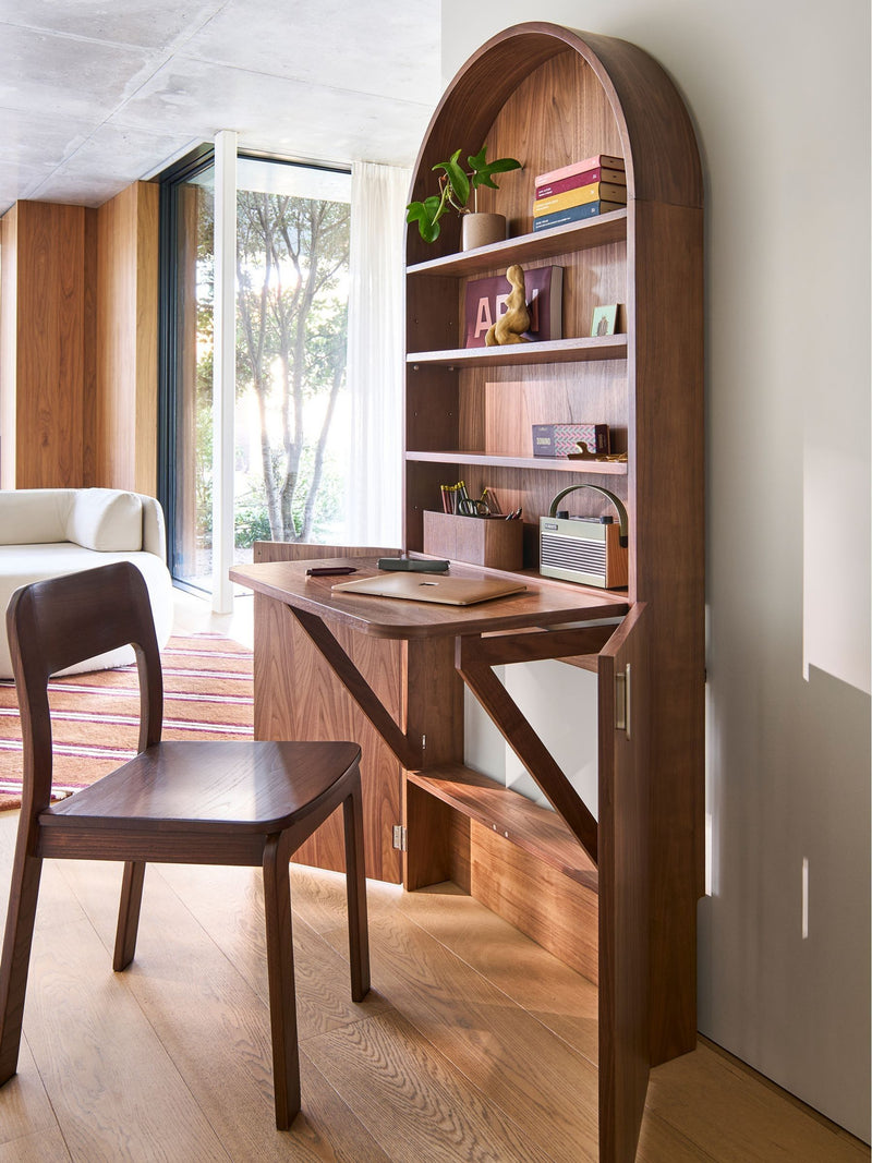 La Redoute Intérieurs Marcela bookcase with hideaway desk, UK version