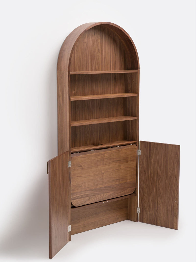 La Redoute Intérieurs Marcela bookcase with hideaway desk, UK version