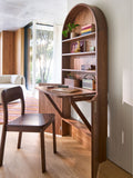La Redoute Intérieurs Marcela bookcase with hideaway desk, UK version