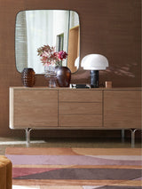 Next La Redoute Intérieurs Brass Iodus Square Metal Mirror 90 x 90cm- Buy online at McGrocer