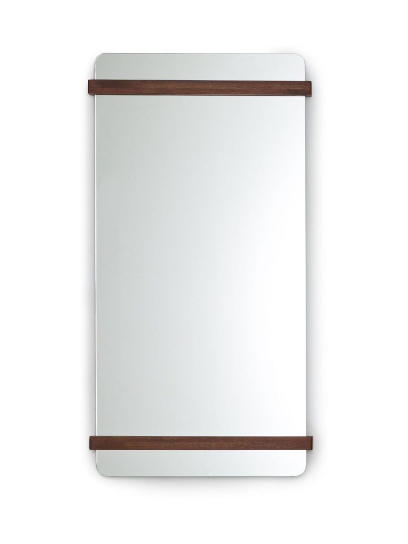 La Redoute Intérieurs walnut Nemma mirror 120x64cm (British brand)