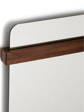 La Redoute Intérieurs walnut Nemma mirror 120x64cm (British brand)