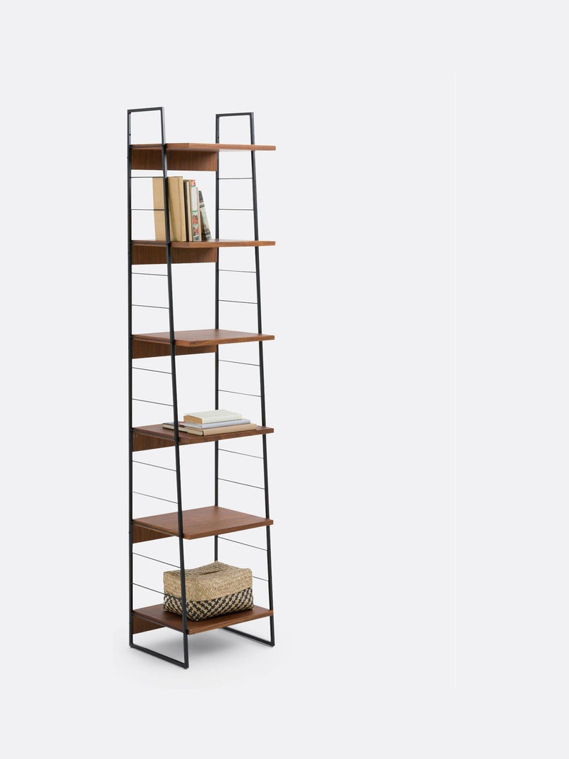 La Redoute walnut vintage shelving unit, UK version