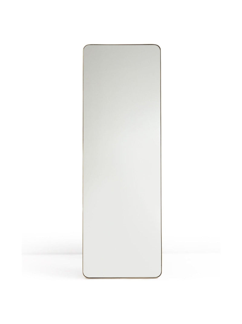 La Redoute Intérieurs Brass Iodus standing psyche mirror 150cm, UK version