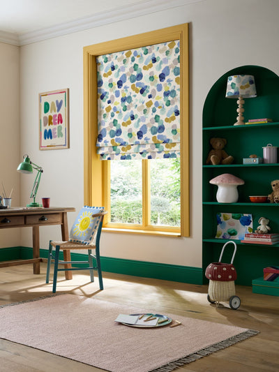 Next Wee Blue Bell Cloud Dreamer Made to Measure Roman Blind- Buy online at McGrocer