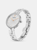 Swarovski Cosmopolitan silver tone watch, imported from the UK