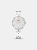 Swarovski Cosmopolitan silver tone watch, imported from the UK