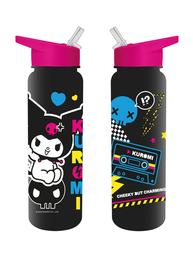 Kuromi drinks bottle and stationery set from Pyramid International - British product