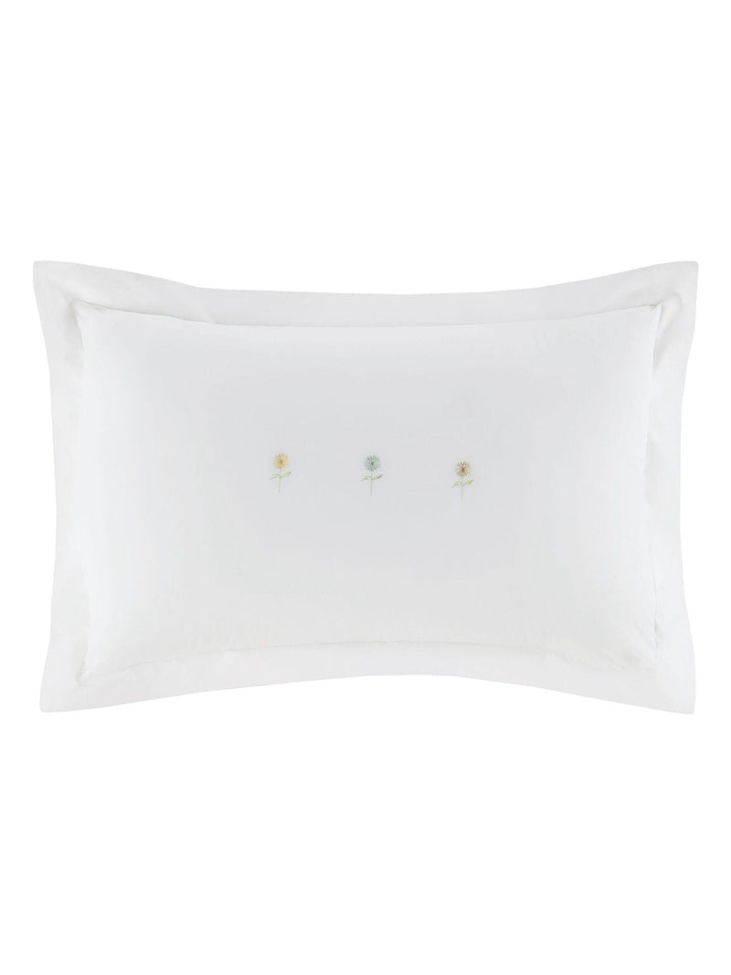 Sophie Allport embroidered sunflower pillowcases set of 2, imported from the UK