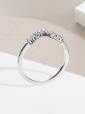 The Diamond Store lab diamond wishbone ring 0.15ct - British product
