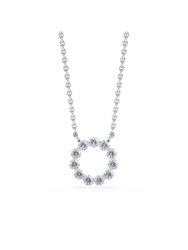 The Diamond Store Eternal Glow lab diamond necklace 0.25ct, UK version